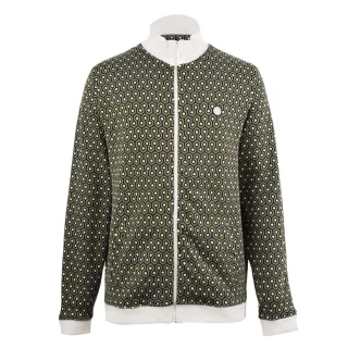 Pretty Green - Trainingsjacke für Herren, Reißverschluss (Grün)