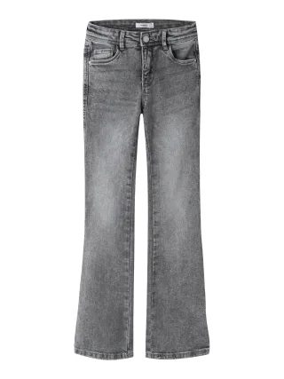 NAME IT - NKFPOLLY SKINNY BOOT JEANS 1142-AU NOOS Light Grey Denim - Gr. - 158