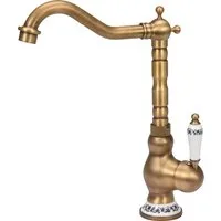 TRIZERATOP Küchenarmatur Küchenarmatur RETRO BRONZE, Vintage, Wasserhahn, Spültischarmatur (Küchenarmatur RETRO BRONZE, Vintage, Wasserhahn, Spültischarmatur, Küchenarmatur RETRO BRONZE, Vintage, Wasserhahn, Spültischarmatur)