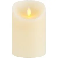 Marrakesch Orient & Mediterran Interior LED-Kerze Vintage LED-Kerze Echtwachs Tischdeko aus Wachs 7,5 cm handgemacht (1-tlg), Echtwachskerze