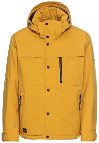 camel active - teXXXactive® Funktionsjacke mit abnehmbarer Kapuze cumin yellow - Gr. - 58