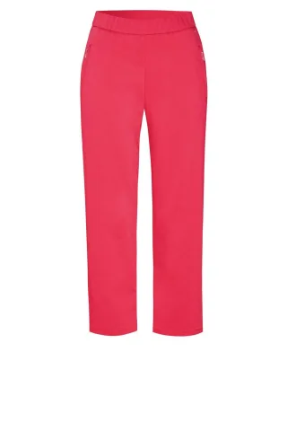 relaxed - Scarlet Wide Leg himbeere - Gr. - 46