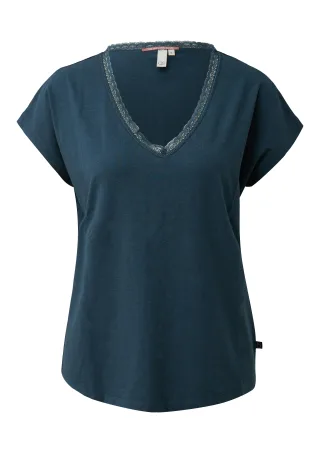 qs - T-Shirt blau - Gr. - XXL