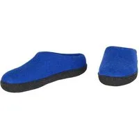 THC Natural Line THC Pantoffel Slipper blau Pantoffel (1 Paar, 1-tlg., 1 Paar) 100% Schurwolle