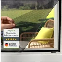 empasa Insektenschutz-Fensterrahmen mit Klettband, (5-St), Polyester Fliegengitter Fenster mit Klettband