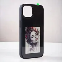 Mycotech Handyhülle NFC Hülle mit Display für iPhone