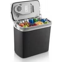 TZS FIRST AUSTRIA Elektrische Kühlbox 16L, Kühlbox, 12V /230V Anschluss, 12-V-Stecker fürs Auto, für Camping, Festivals, Reisen, mit Kühl- und Warmhaltefunktion