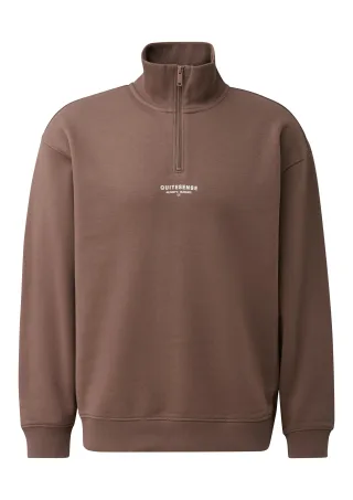 qs - Sweatshirt braun - Gr. - XXL