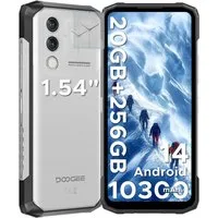 DOOGEE Blade 10 Max Handy mit 1.54" Heckdisplay Smartphone (6.56 Zoll, 256 GB Speicherplatz, 50 MP Kamera, Android 15, 90Hz,50MP+8MP, Fingerabdruck/Face ID/NFC/OTG)