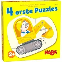 Spiel 4 erste Puzzles, Baustelle (Kinderpuzzle)
