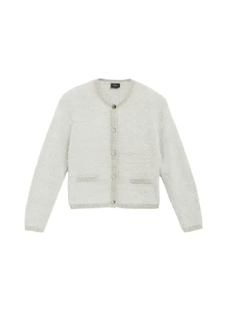 s.Oliver BLACK LABEL - Strickjacke beige - Gr. - 38