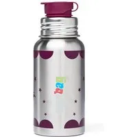 ergobag Trinkflasche Edelstahl Trinkflasche, auslaufsicher und kohlensäuregeeignet