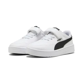 PUMA Sneaker "COURT LALLY AC+ PS" mit Klettverschluss und elastischen Schnürsenkeln
