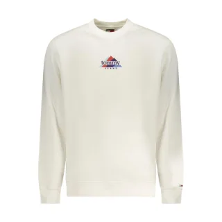 Tommy Hilfiger Weiße Baumwolle Herren Sweatshirt