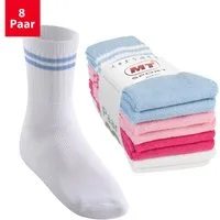 MT Tennissocken 8 Paar, 16 Paar Tennissocken für Damen & Herren (8-Paar)