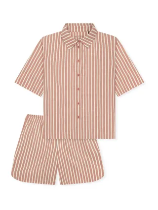 Schiesser Damen Pyjama Selected PremiumSchlafanzug, Pyjama Set, Nachtwäsche