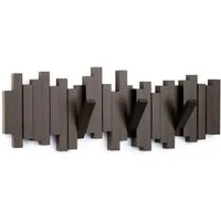 Umbra Wanddekoobjekt Hooks Stäbchen Espresso