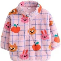 Next Fleecejacke Fleece mit durchgehendem Reißverschluss (1-St)