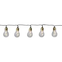 STAR TRADING LED-Lichterkette Glow, 5-flammig, ca.100 cm Länge, Batterie, Timer, Vierfarb-Karton