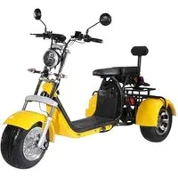 Urban Hopper E-Motorroller Urban Hopper Chopper Trike CP3 Elektro-Dreirad E-Roller, 2000 W, 45 km/h, Lithium-Ionen Akku 50-100 km Reichweite 3 Gänge + Rückwärts