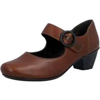 Rieker Spangenpumps, Festtagsschuh, Pumps, Trichterabsatz, mit Klettriemchen
