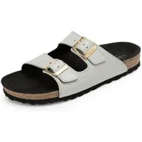 vitaform Damen Pantoletten Softnappaleder Pantolette