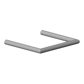 Dornbracht Halter für Handtuchhalter starr Ersatzteile 05282262500 137,5 x 150 x 13 mm Chrom 05282262500-00