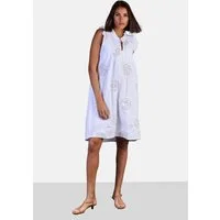 Andijamo-Fashion Blusenkleid SUNDROP Ärmelloses Sommerkleid in luftiger A-Linie