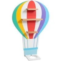 kamelshopping Wandregal Regal für Kinder Audiobox und Hör-Figuren, aus Holz, Wandregal für Musikbox, inkl. Montagematerial