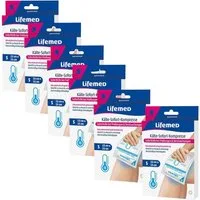 LifeMed Kühlpflaster 6x Lifemed Kältekompresse zum sofort aktivieren 15 cm x 13 xm 6 Stück