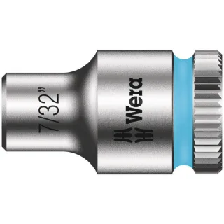 Wera 8790 HMA Zyklop-Steckschlüsseleinsatz mit 1/4"-Antrieb, zöllig Cyan - 05003515001