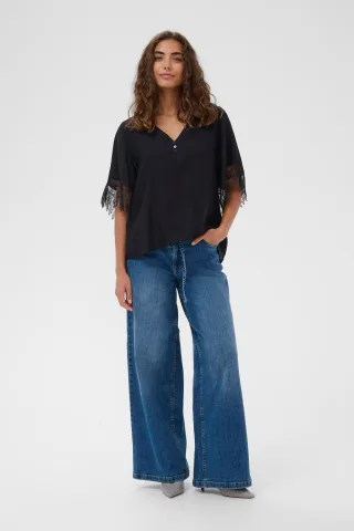 Kurzarm-Bluse CUbrenna Kurzarm-Bluse Regular fit