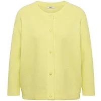 CECIL Strickweste TOS_Short Cardigan iced yellow melange
