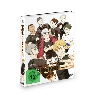 Haikyu!!: To the Top - Staffel 4 + OVA zur Staffel 2&3 - Vol.4 - [DVD]