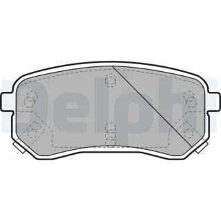 Delphi Bremsbel?ge hinten Hyundai I10 Kia Picanto