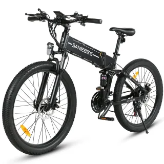 SAMEBIKE LO26-II-FT-YD Oil Disc Brake Electric Bike 48V 14AH 900W Motor Recommended Top Speed 25KM/H 26inch 60-80KMMax M
