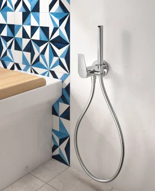 Tres Unterputz Einhebel WC Mischer Mit kaltem und warmem Wasser , 21712301 21712301