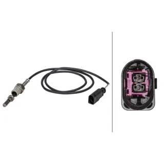 Hella Sensor f?r Abgastemperatur Audi A4 Skoda Superb VW Passat 6PT358181-281