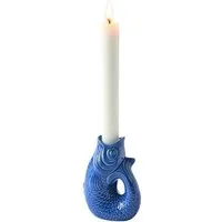 Giftcompany Kerzenhalter Monsieur Carafon Kerzenhalter Fisch XS azure 12,7cm