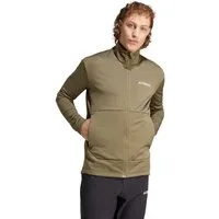 adidas Performance Fleecejacke Terrex Multi Light olivegrün Herren