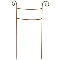 Trend Line Rankhilfe TrendLine Pflanzstütze 60cm rostoptik, 37 x 8 x 60