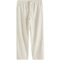 Next Dehnbund-Hose Edle Relaxed Fit Hose aus Leinen-Baumwollgemisch (1-tlg)