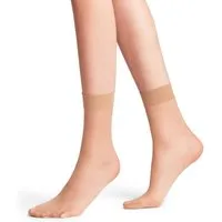FALKE Feinsöckchen FALKE Seidenglatt 15 Damen (1-Paar) transparent & glänzend