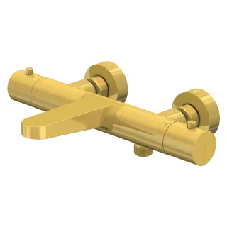 Steinberg Serie 340 Wanne/Brause-AP-Thermostat 1/2", brushed gold, 3403100BG 3403100BG