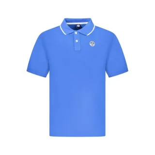North Sails Blaues Baumwoll-Herrenpoloshirt