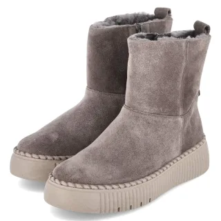 Gabor Winterboots - Gr. 37 - Taupe - Rauleder