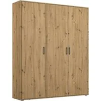 rauch Kleiderschrank VOYAGER Garderobe Wäscheschrank Schlafzimmer (in 3 verschiedenen Ausstattungen BASIC/CLASSIC/PREMIUM) mit 2 modernen Griffvarianten, viel Stauraum MADE IN GERMANY