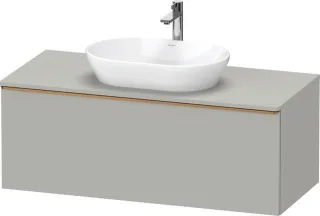 Duravit D-Neo Konsolenwaschtischunterbau wandhängend Betongrau Matt 1200x550x459 mm - DE494900407000 DE4949004070000