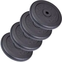 ScSPORTS® Hantelscheibe, 100 kg, (4-tlg)