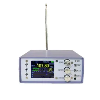 TEF6686 Desktop Radio Professional Grade Sensitivity Antenna FM Full Band 65MHZ-108MHZ AM 144KHZ-27MHZ ABS Material With
